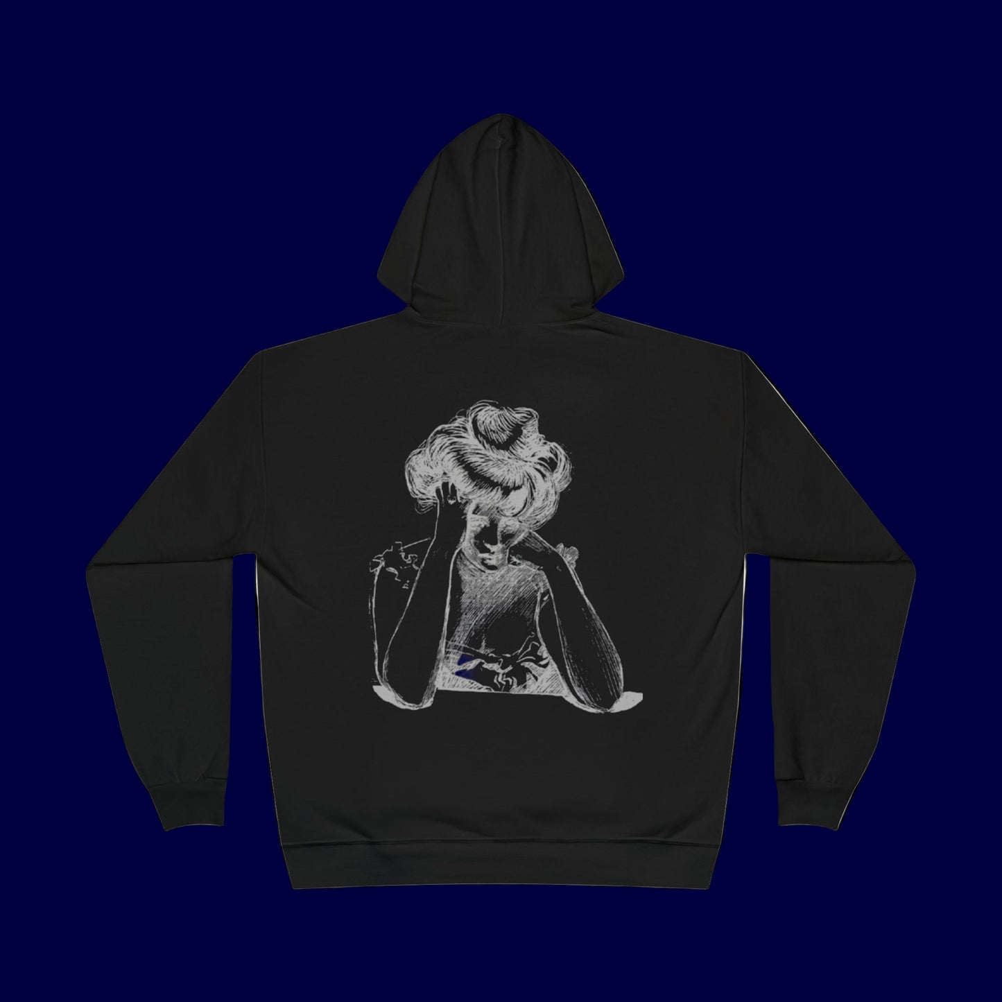 A La Carte Black Hoodie – The Sad Woman