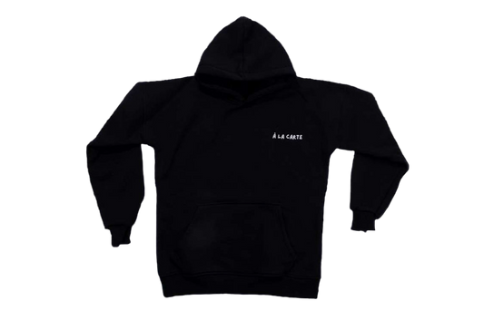 A La Carte Black Hoodie – The Sad Woman