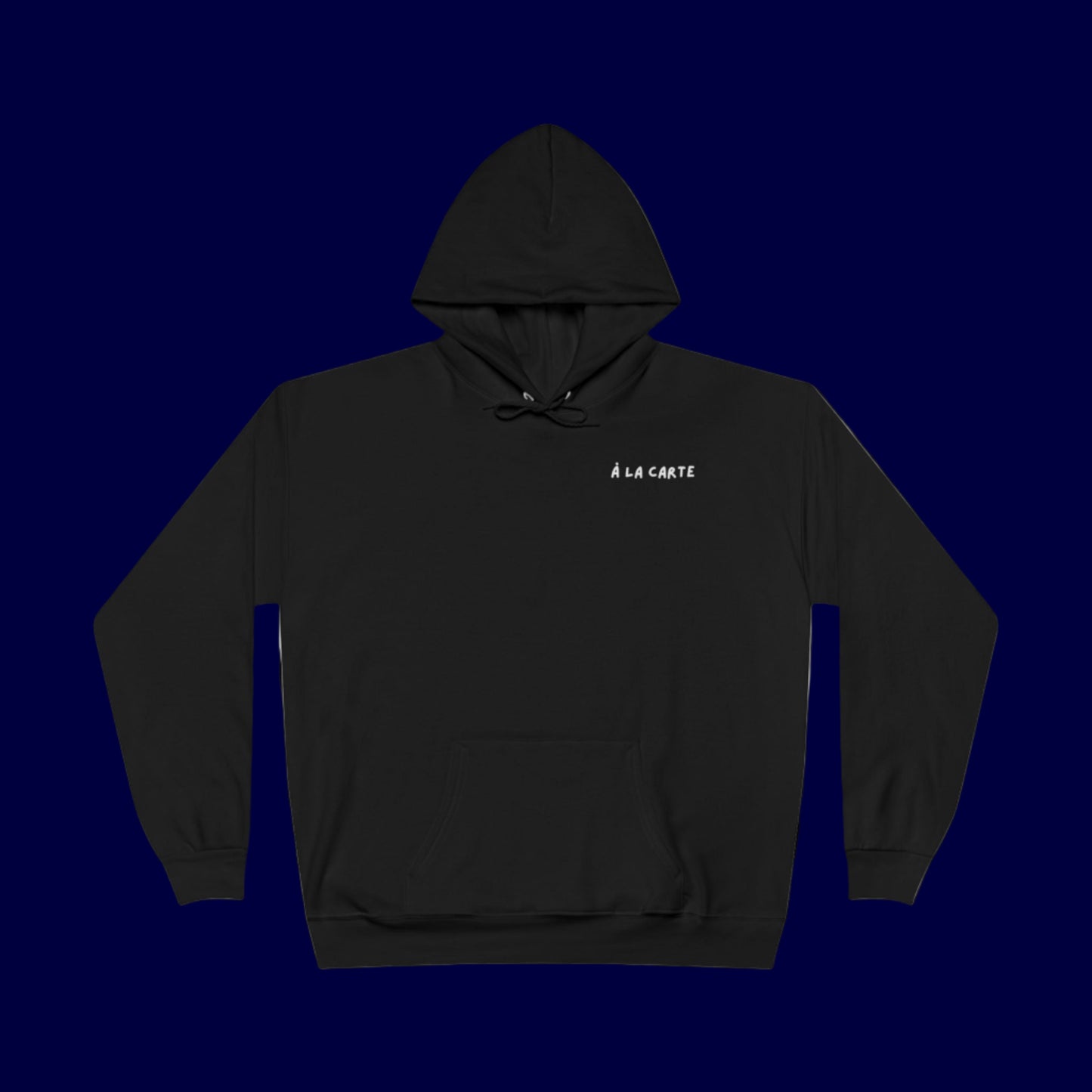 A La Carte Black Hoodie – The Sad Woman